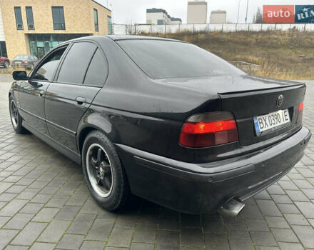 Черный БМВ 5 Серия, объемом двигателя 2.5 л и пробегом 460 тыс. км за 4800 $, фото 9 на Automoto.ua