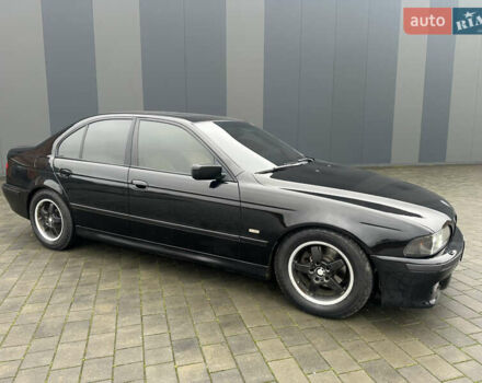 Черный БМВ 5 Серия, объемом двигателя 2.5 л и пробегом 460 тыс. км за 4800 $, фото 4 на Automoto.ua