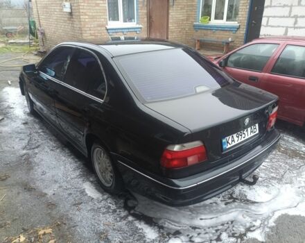 Черный БМВ 5 Серия, объемом двигателя 2 л и пробегом 496 тыс. км за 3200 $, фото 3 на Automoto.ua