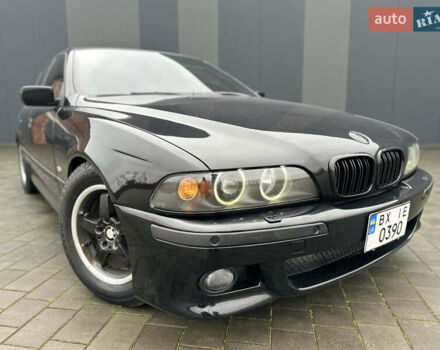 Черный БМВ 5 Серия, объемом двигателя 2.5 л и пробегом 460 тыс. км за 4800 $, фото 1 на Automoto.ua