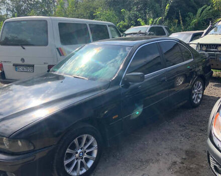 Черный БМВ 5 Серия, объемом двигателя 2.5 л и пробегом 305 тыс. км за 4500 $, фото 1 на Automoto.ua