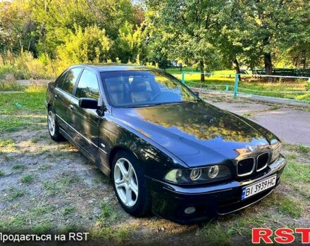 Чорний БМВ 5 Серія, об'ємом двигуна 2 л та пробігом 350 тис. км за 3200 $, фото 1 на Automoto.ua