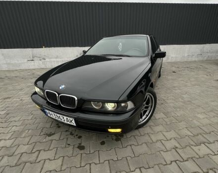 Чорний БМВ 5 Серія, об'ємом двигуна 2 л та пробігом 408 тис. км за 4200 $, фото 1 на Automoto.ua