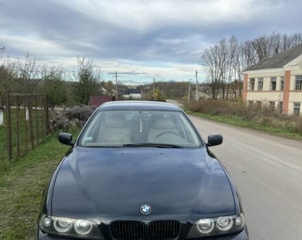 Черный БМВ 5 Серия, объемом двигателя 2.5 л и пробегом 300 тыс. км за 3350 $, фото 1 на Automoto.ua