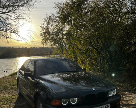 Черный БМВ 5 Серия, объемом двигателя 2 л и пробегом 339 тыс. км за 3500 $, фото 3 на Automoto.ua