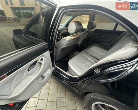 Черный БМВ 5 Серия, объемом двигателя 2.5 л и пробегом 460 тыс. км за 4800 $, фото 18 на Automoto.ua