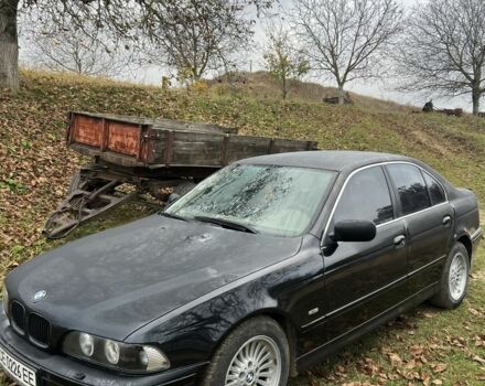 Черный БМВ 5 Серия, объемом двигателя 2.5 л и пробегом 300 тыс. км за 3350 $, фото 7 на Automoto.ua