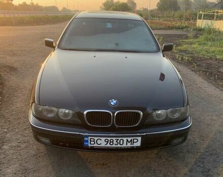 Черный БМВ 5 Серия, объемом двигателя 2.5 л и пробегом 230 тыс. км за 6000 $, фото 1 на Automoto.ua