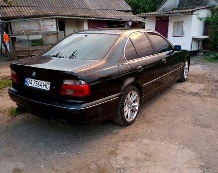 Черный БМВ 5 Серия, объемом двигателя 2 л и пробегом 363 тыс. км за 5000 $, фото 2 на Automoto.ua