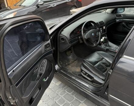 Черный БМВ 5 Серия, объемом двигателя 2.5 л и пробегом 460 тыс. км за 3500 $, фото 6 на Automoto.ua