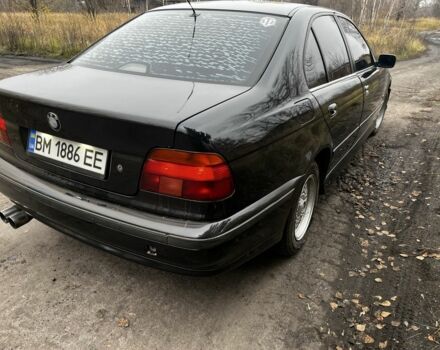 Черный БМВ 5 Серия, объемом двигателя 2 л и пробегом 339 тыс. км за 3500 $, фото 1 на Automoto.ua