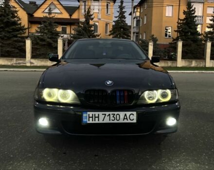 Черный БМВ 5 Серия, объемом двигателя 2.5 л и пробегом 370 тыс. км за 3700 $, фото 1 на Automoto.ua