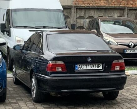 Черный БМВ 5 Серия, объемом двигателя 2.5 л и пробегом 303 тыс. км за 4000 $, фото 4 на Automoto.ua