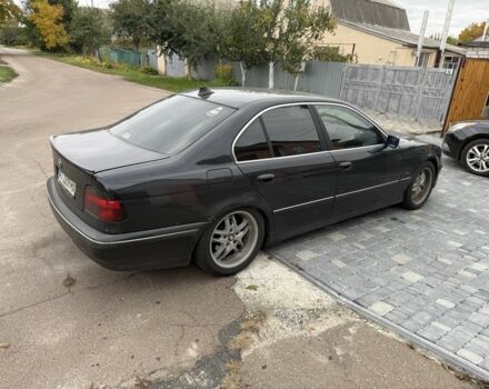 Черный БМВ 5 Серия, объемом двигателя 2.5 л и пробегом 460 тыс. км за 3500 $, фото 1 на Automoto.ua