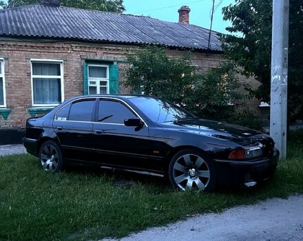 Черный БМВ 5 Серия, объемом двигателя 2 л и пробегом 200 тыс. км за 4800 $, фото 3 на Automoto.ua