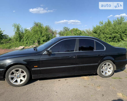Черный БМВ 5 Серия, объемом двигателя 2 л и пробегом 344 тыс. км за 4500 $, фото 2 на Automoto.ua