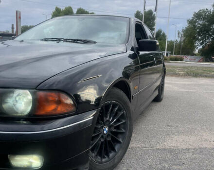 Черный БМВ 5 Серия, объемом двигателя 2.2 л и пробегом 417 тыс. км за 3500 $, фото 2 на Automoto.ua