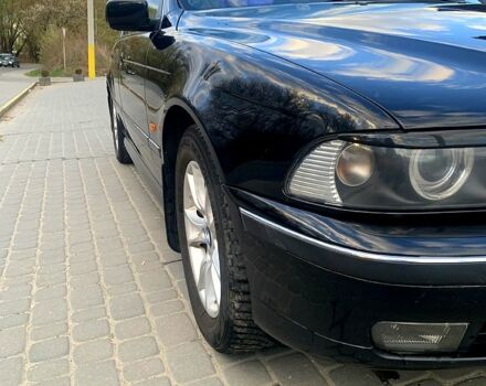 Черный БМВ 5 Серия, объемом двигателя 2 л и пробегом 252 тыс. км за 5200 $, фото 3 на Automoto.ua
