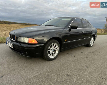 Чорний БМВ 5 Серія, об'ємом двигуна 2 л та пробігом 370 тис. км за 3000 $, фото 1 на Automoto.ua