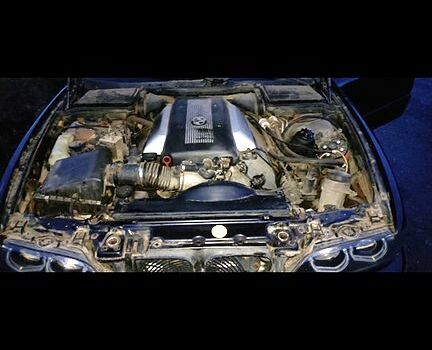 Черный БМВ 5 Серия, объемом двигателя 4.4 л и пробегом 350 тыс. км за 4100 $, фото 12 на Automoto.ua