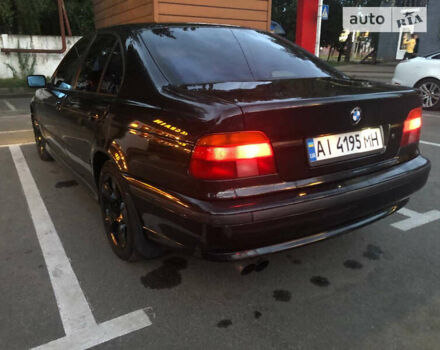 Черный БМВ 5 Серия, объемом двигателя 2 л и пробегом 250 тыс. км за 4200 $, фото 5 на Automoto.ua