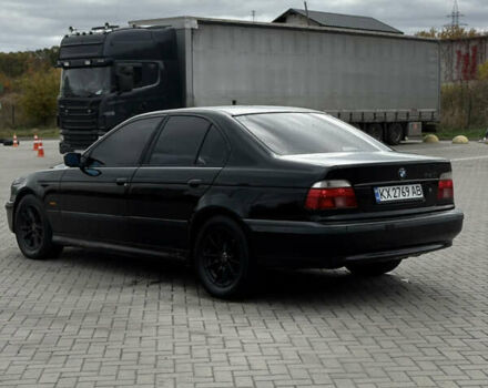 Черный БМВ 5 Серия, объемом двигателя 1.99 л и пробегом 275 тыс. км за 5000 $, фото 3 на Automoto.ua