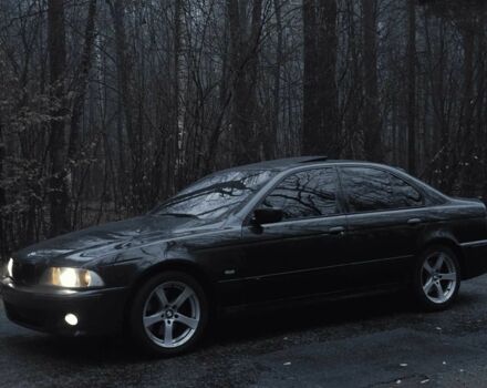 Черный БМВ 5 Серия, объемом двигателя 3.5 л и пробегом 270 тыс. км за 8000 $, фото 2 на Automoto.ua