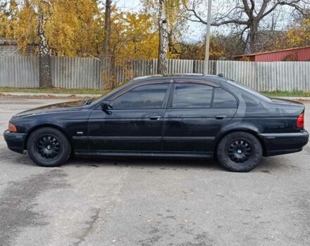 Черный БМВ 5 Серия, объемом двигателя 2.5 л и пробегом 320 тыс. км за 1850 $, фото 3 на Automoto.ua