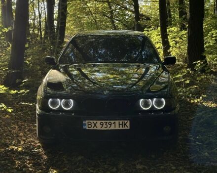 Черный БМВ 5 Серия, объемом двигателя 2.5 л и пробегом 345 тыс. км за 3300 $, фото 1 на Automoto.ua