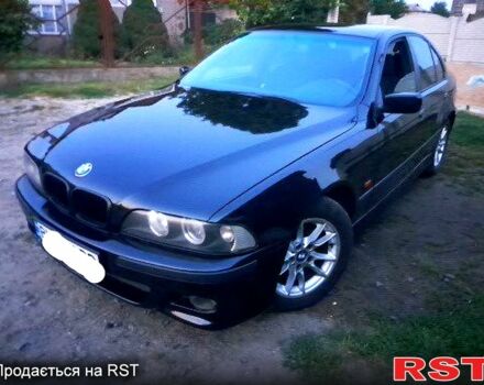 Черный БМВ 5 Серия, объемом двигателя 20 л и пробегом 250 тыс. км за 4200 $, фото 1 на Automoto.ua