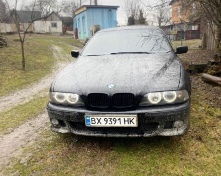 Черный БМВ 5 Серия, объемом двигателя 2.5 л и пробегом 345 тыс. км за 3300 $, фото 4 на Automoto.ua