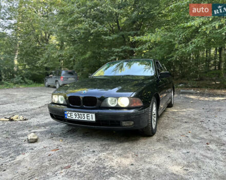 Черный БМВ 5 Серия, объемом двигателя 3 л и пробегом 391 тыс. км за 4200 $, фото 2 на Automoto.ua