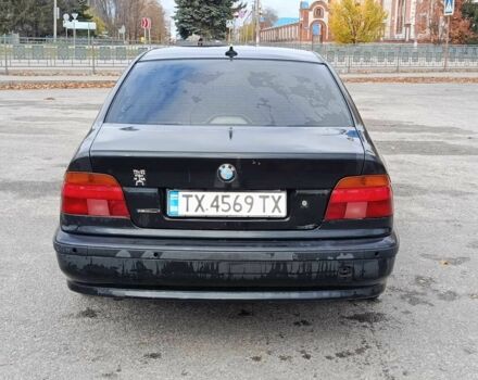 Черный БМВ 5 Серия, объемом двигателя 2.5 л и пробегом 320 тыс. км за 1850 $, фото 6 на Automoto.ua