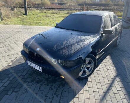 Черный БМВ 5 Серия, объемом двигателя 3 л и пробегом 352 тыс. км за 3500 $, фото 1 на Automoto.ua