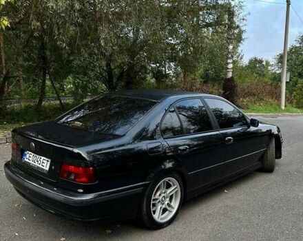 Черный БМВ 5 Серия, объемом двигателя 2.5 л и пробегом 271 тыс. км за 5800 $, фото 1 на Automoto.ua