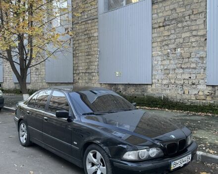 Черный БМВ 5 Серия, объемом двигателя 2 л и пробегом 330 тыс. км за 3500 $, фото 2 на Automoto.ua