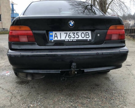 Черный БМВ 5 Серия, объемом двигателя 2 л и пробегом 434 тыс. км за 4400 $, фото 7 на Automoto.ua