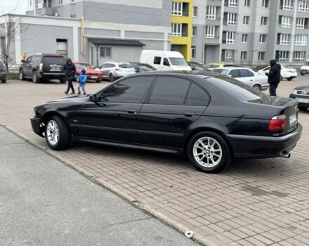 Черный БМВ 5 Серия, объемом двигателя 2 л и пробегом 270 тыс. км за 4100 $, фото 7 на Automoto.ua