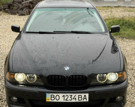 Черный БМВ 5 Серия, объемом двигателя 3 л и пробегом 400 тыс. км за 5950 $, фото 1 на Automoto.ua