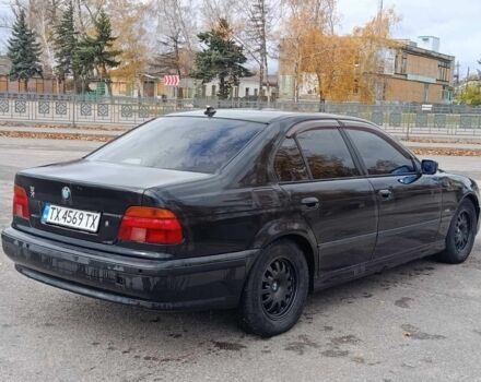 Черный БМВ 5 Серия, объемом двигателя 2.5 л и пробегом 320 тыс. км за 1850 $, фото 7 на Automoto.ua