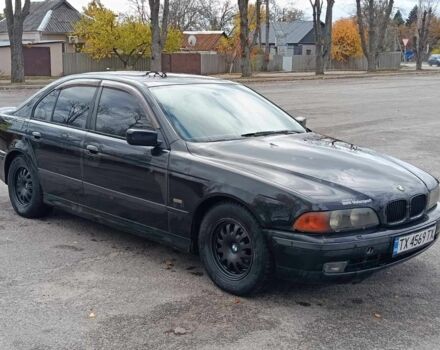 Черный БМВ 5 Серия, объемом двигателя 2.5 л и пробегом 320 тыс. км за 1850 $, фото 2 на Automoto.ua