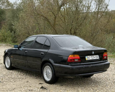 Черный БМВ 5 Серия, объемом двигателя 3 л и пробегом 400 тыс. км за 5950 $, фото 4 на Automoto.ua