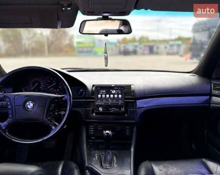 Чорний БМВ 5 Серія, об'ємом двигуна 2 л та пробігом 375 тис. км за 4300 $, фото 13 на Automoto.ua