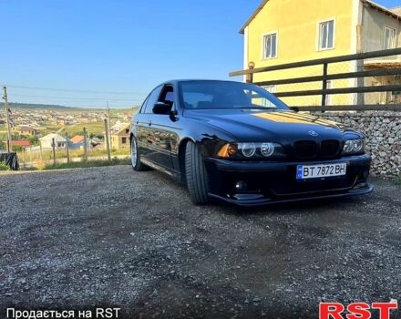 Черный БМВ 5 Серия, объемом двигателя 2 л и пробегом 360 тыс. км за 3200 $, фото 2 на Automoto.ua