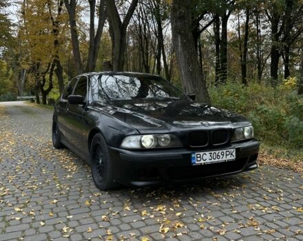 Черный БМВ 5 Серия, объемом двигателя 2.5 л и пробегом 299 тыс. км за 2999 $, фото 2 на Automoto.ua