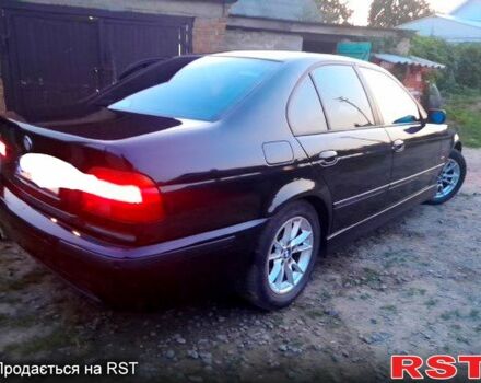 Черный БМВ 5 Серия, объемом двигателя 20 л и пробегом 250 тыс. км за 4200 $, фото 3 на Automoto.ua