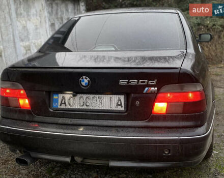 Чорний БМВ 5 Серія, об'ємом двигуна 3 л та пробігом 408 тис. км за 4000 $, фото 1 на Automoto.ua