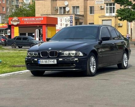 Черный БМВ 5 Серия, объемом двигателя 2.8 л и пробегом 400 тыс. км за 3300 $, фото 1 на Automoto.ua