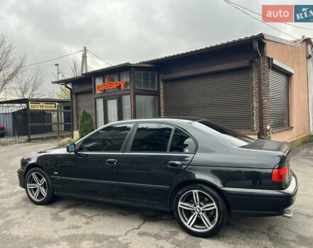 Черный БМВ 5 Серия, объемом двигателя 3.5 л и пробегом 350 тыс. км за 4500 $, фото 4 на Automoto.ua