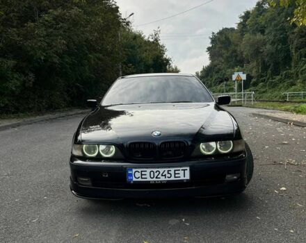 Черный БМВ 5 Серия, объемом двигателя 2.5 л и пробегом 271 тыс. км за 5800 $, фото 1 на Automoto.ua